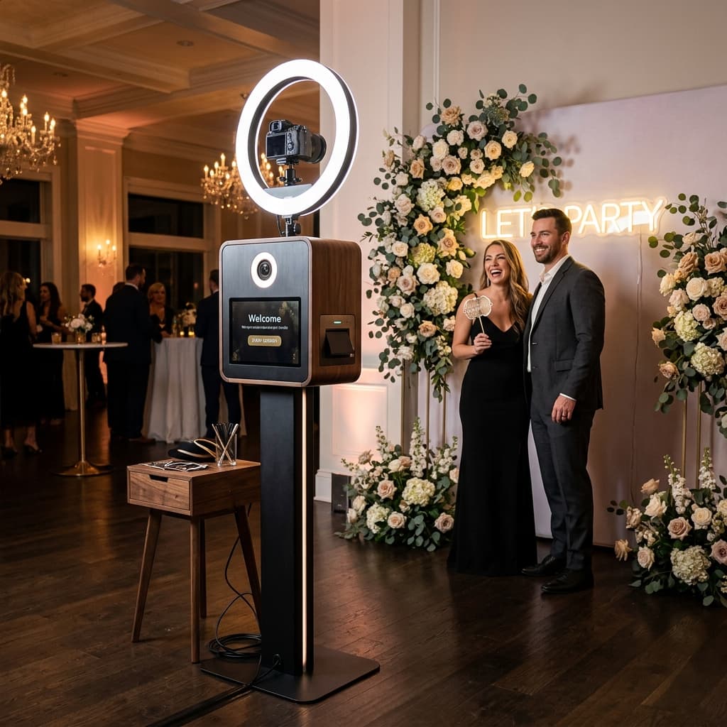 Snap4U premium photo booth setup
